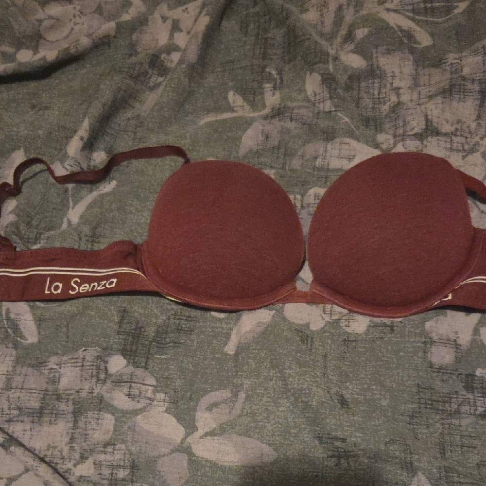 La Senza Burgandy Bra